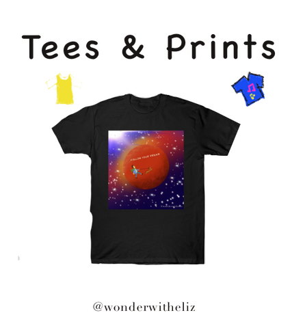 Wonderwitheliz Tees printing